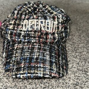 Detroit tweed hat